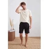 muški set pidžama Tmnss26Pt00066, Ecru-Ecru