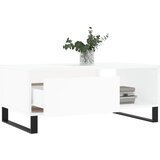  Stolić za kavu bijeli 90 x 50 x 36,5 cm od konstruiranog drva | Eponuda.com
