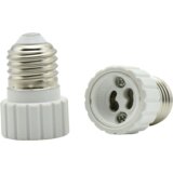 Mkc adapter za sijalično grlo E27 na GU10, bijeli u