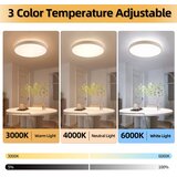 Brilagi - LED prigušiva svetiljka GLASS POOL DOUBLE LED/80W/230V 60 cm bež + daljinski upravljač | Eponuda.com