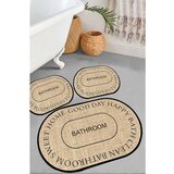  Baindos - Beige Beige Bathmat Set (3 Pieces) | ePonuda.com
