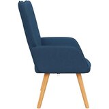  Stolica za opuštanje od tkanine plava | shoptok.hr