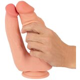 Nature Skin Realističen dvojni dildo s priseskom (R5006341) | Shoptok.si