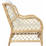 SOFA od prirodnog ratana i platna s jastukom | shoptok.hr