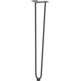  Ukosne noge za konzolne stoliće za konzolni stolić 4 kom. antracit 72 cm puni čelik | shoptok.hr