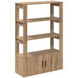 vidaXL Strani šal artisan hrast 30 x 80 x 119.5 cm Konstruiran les | Shoptok.si