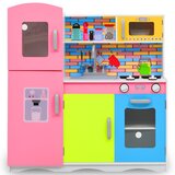  Dječja kuhinja za igru MDF 80 x 30 x 85 cm raznobojna | shoptok.hr