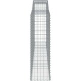  Lučne gabionske košare 4 kom 400x50x160/180cm pocinčano željezo | shoptok.hr