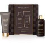 Baylis & Harding For Him Black Pepper & Ginseng Signature Collection set: gel za prhanje za telo in lase Black Pepper & Ginseng 300 ml + gel za prhanje Black Pepper & Ginseng 200 ml za moške | Shoptok.si
