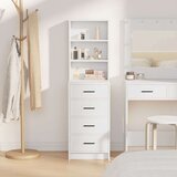  Highboard s ladicama Bijelo 40 x 41 x 135 cm Konstruirano drvo | shoptok.hr