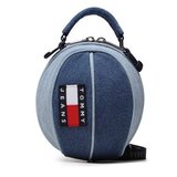 Tommy Jeans Ročna torba Tjw Heritage Ball Cross Denim AW0AW14571 Modra | Shoptok.si