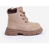 Boto Children's Trapper Boots with Zip Beige Bansi | shoptok.hr