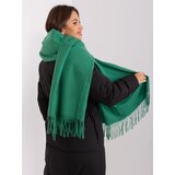 Wool Fashion Italia Scarf-AT-SZ-23185.93P-dark green | Shoptok.si