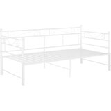  Izvlečni posteljni okvir bel iz kovine 90x200 cm, (20606337) | Shoptok.si