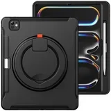 Ohišje za iPad Pro 12,9" 2018/2020 z vrtljivim stojalom Black, (22025301)