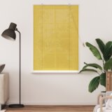 vidaXL Zavjese i sjenila sa zavjesama Žuta 120 x 160 cm bambus | shoptok.hr
