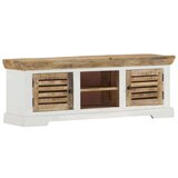 TV omarica 110x30x40 cm trden mangov les, (20732022) | Shoptok.si