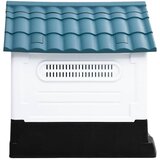  Kućica za pse plava 57 x 68 x 66 cm od polipropilena | shoptok.hr