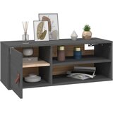  Zidni ormarići 2 kom sivi 80 x 30 x 30 cm od masivne borovine | Eponuda.com