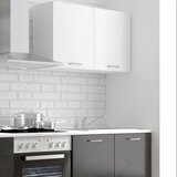 P & B Kuhinjski Blok Brez Aparatov Promo, Bela, Grafit, 270cm | Shoptok.si