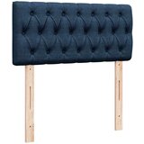 vidaXL Otomanski okvir kreveta s madracima plavi 180x200cm od tkanine | shoptok.hr