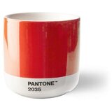 Pantone Crvena porculanska šalica za cappuccino 175 ml Red 2035 – Cijene