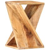 vidaXL Stranska mizica 35x35x55 cm trden mangov les | Shoptok.si