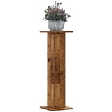 vidaXL Stojalo za rastline 2 kosa starinski les 30x30x95 cm inž. les | Shoptok.si