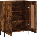  Komoda boja dimljenog hrasta 69,5x34x90 cm konstruirano drvo | shoptok.hr