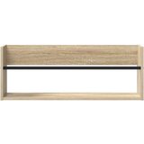  Polica za časopise s policom 2 pcs Sonoma hrast 80 x 12 x 30 cm | shoptok.hr