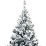 vidaXL Umestno božično drevo med 300 LED Zelena 180 x 115 cm | Shoptok.si