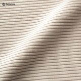 Karup Design Bela raztegljiva sedežna garnitura iz rebrastega žameta 244 cm Base – | Shoptok.si