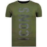 Local Fanatic Majice s kratkimi rokavi 94438156 Zelena | Shoptok.si