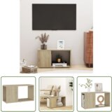The Living Store TV omarica sonoma hrast 60x24x32 cm iverna plošča - TV Omarica, (21738246) | Shoptok.si