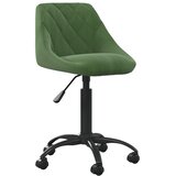  Uredska stolica tamnozelena baršunasta | shoptok.hr
