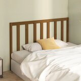  Uzglavlje za krevet boja meda 126 x 4 x 100 cm masivna borovina | shoptok.hr