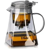 Stekleni čajnik z odstranljivim infuzorjem iz nerjavnega jekla, 880ml, (5000289805)