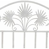  Vrtna klupa Antič White 104 x 52,5 x 89 cm Čelik | shoptok.hr