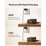 Veger prenosna baterija Tank Boost 56000 mAh, črna Cene