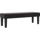 vidaXL Box Spring Postelja z Vzmetnico & Klopjo Črna 120x200 cm Žamet | Shoptok.si