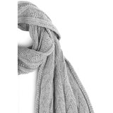 Vuch Pleteni &amp;scaron;al Sheron Grey s pletenicama, 31 x 178 cm Slike