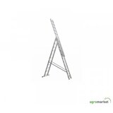 Max Mara 48752 Merdevine aluminijumske profesional 3 x 13 | ePonuda.com