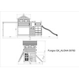 Fungoo Set ALOHA - drveno dječje igralište | shoptok.hr