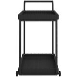 Barska kolica crna 100 x 45 x 83 cm od poliratana | Eponuda.ba