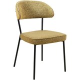 Hom`in stol, les, kovina, tekstil rumena | Shoptok.si