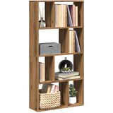 vidaXL Knjižna omara artisan hrast 60x20x120 cm inženirski les Cene