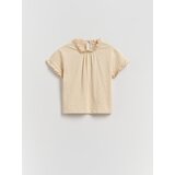 Reserved Obična bluza s uspravnim ovratnikom - bež | shoptok.hr