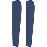  Uzglavlje s ušima plavo 183x23x118/128 cm od tkanine | shoptok.hr