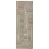 Flair Rugs Sivo-bež ručno rađena vunena staza 80x300 cm Lira – | shoptok.hr