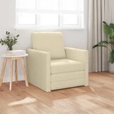  Krevet na razvlačenje Krema 74 x 77 x 81 cm tkanina | shoptok.hr